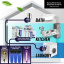  	iSpring UVF11B 10-INCH UV Ultraviolet Filter with Smart Flow Control Switch