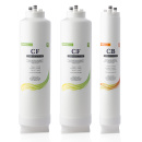 iSpring F3-RO500 1-Year Replacement Filter Pack for RO500 Series Tankless Reverse Osmosis Water Filtration System